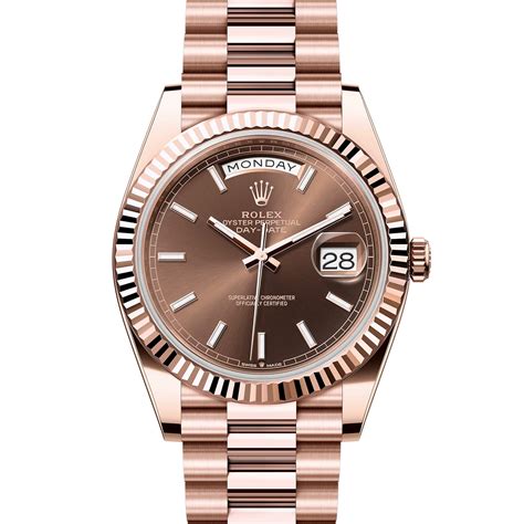 ladies rolex brown face|rolex 228235 price.